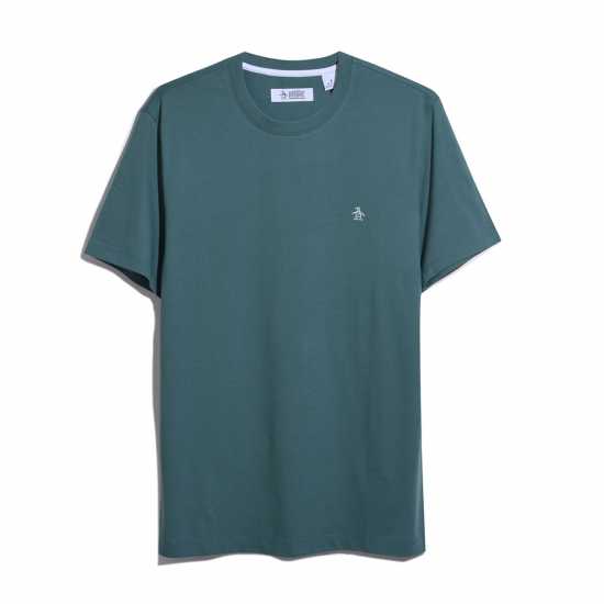 Original Penguin Тениска Short Sleeve Crew Neck T Shirt Sea Pine 317 - Tshirts under 20