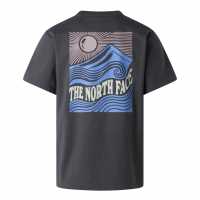 The North Face Tnf Mountain Esc Tee Mens Anthracite Grey 