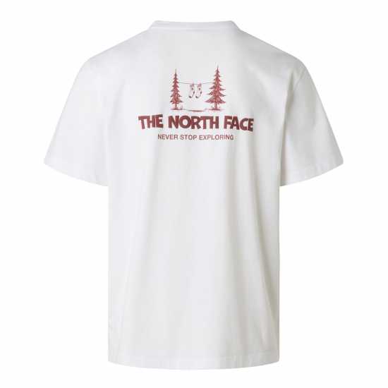 The North Face Tnf Camping Tee Mens TNF White The North Face Tnf Camping Tee Mens TNF White