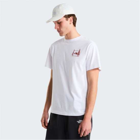The North Face Tnf Camping Tee Mens TNF White The North Face Tnf Camping Tee Mens TNF White