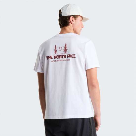 The North Face Tnf Camping Tee Mens TNF White The North Face Tnf Camping Tee Mens TNF White