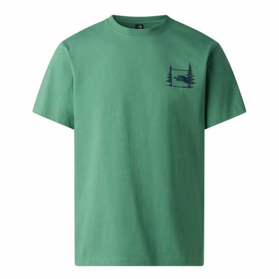 The North Face Tnf Camping Tee Mens Dimmed Algae The North Face Tnf Camping Tee Mens Dimmed Algae