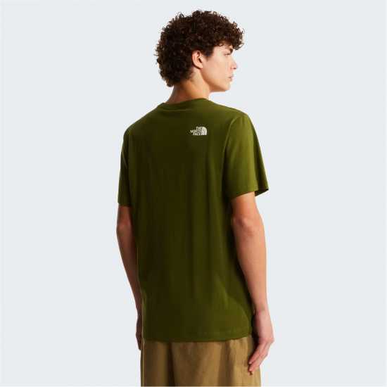The North Face Tnf Mountain Tee Mens woodland green The North Face Tnf Mountain Tee Mens woodland green