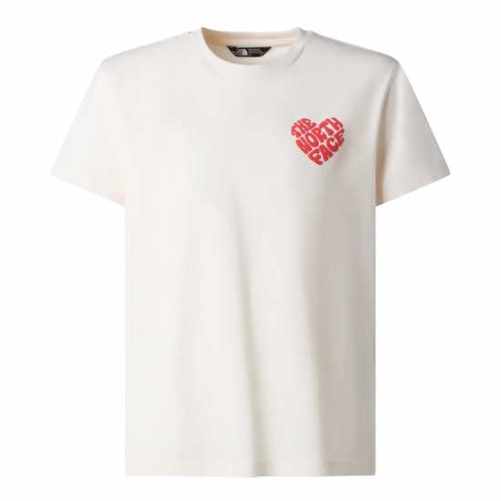 The North Face TNF Brand Proud Tee Juniors White Dune 
