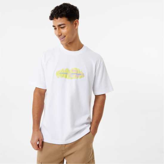 Jack Wills Blur Oval Graphic Tee  Мъжки ризи