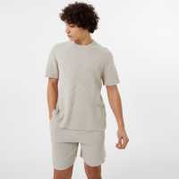 Jack Wills Boucle T-Shirt Stone Мъжки ризи