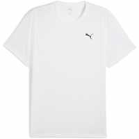 Puma Мъжка Риза M Tad Essentials Solid Cat Tee (Lc S T-Shirt Mens Puma White 