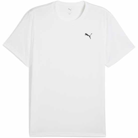 Puma Мъжка Риза M Tad Essentials Solid Cat Tee (Lc S T-Shirt Mens Puma White 