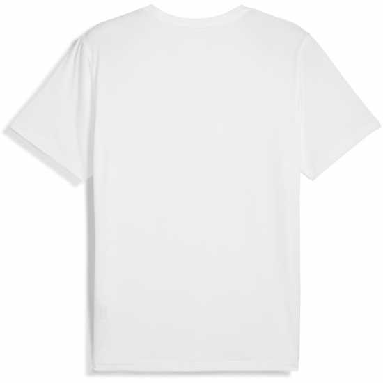 Puma Мъжка Риза M Tad Essentials Solid Cat Tee (Lc S T-Shirt Mens Puma White 