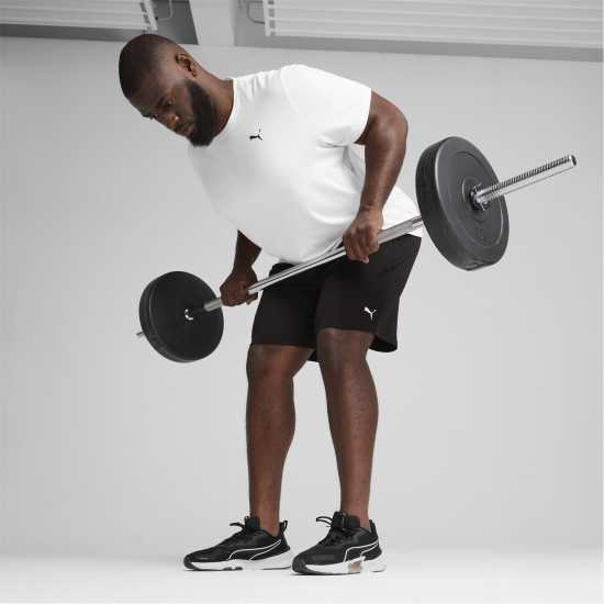 Puma Мъжка Риза M Tad Essentials Solid Cat Tee (Lc S T-Shirt Mens Puma White 