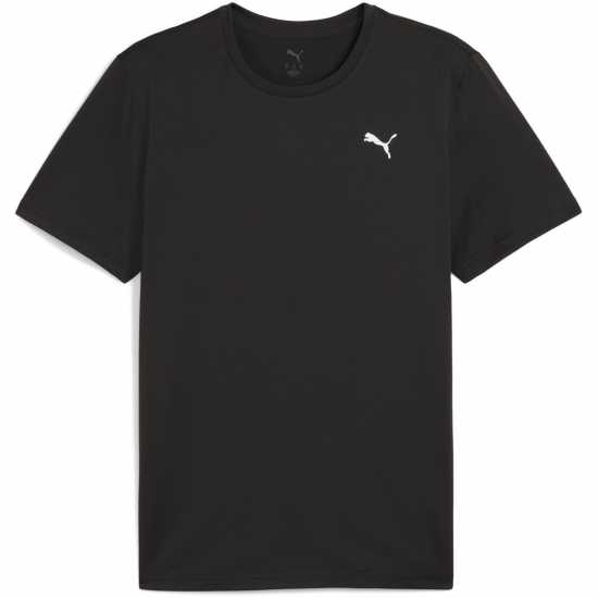 Puma Мъжка Риза M Tad Essentials Solid Cat Tee (Lc S T-Shirt Mens Puma Black 