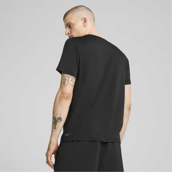 Puma Мъжка Риза M Tad Essentials Solid Cat Tee (Lc S T-Shirt Mens Puma Black 