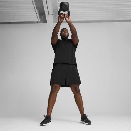 Puma Мъжка Риза M Tad Essentials Solid Cat Tee (Lc S T-Shirt Mens Puma Black 