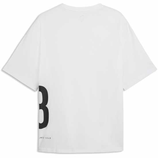 Puma Men's Graphic Oversized T-Shirt Puma White 