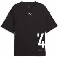 Puma Men's Graphic Oversized T-Shirt Puma Black 