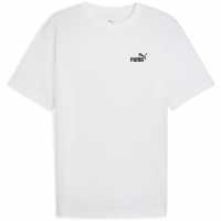 Puma Men's Relaxed Small No.1 Logo T-Shirt Puma White 