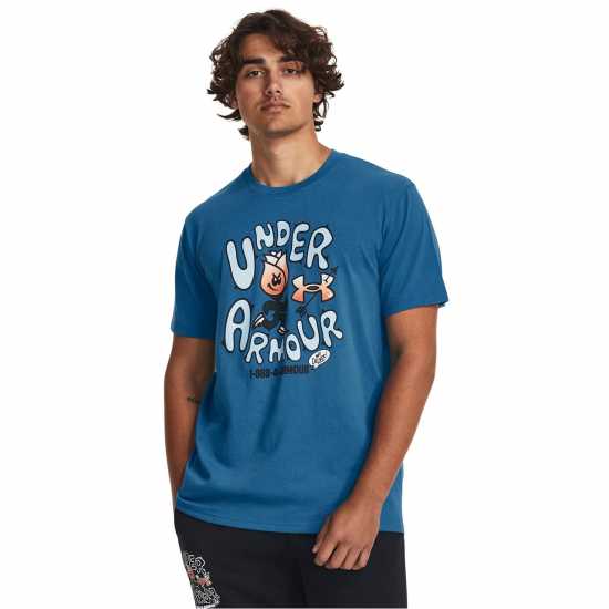 Under Armour Rose Delivery Tee Sn99 Blue Мъжки ризи