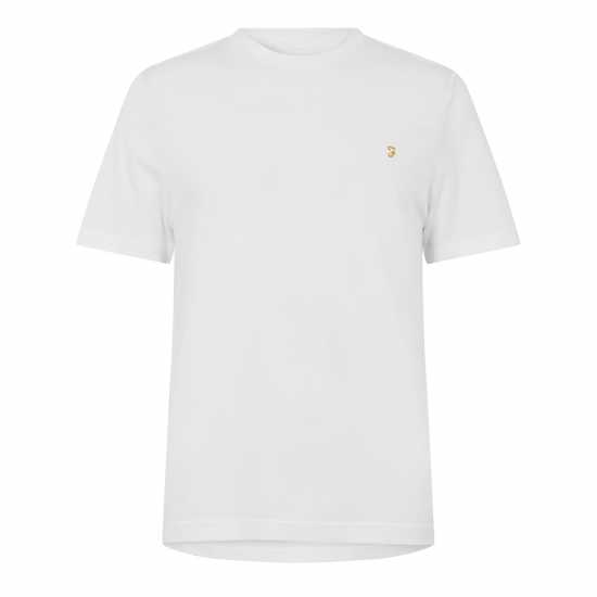 Farah Men's Harrow Ss T-Shirt White 104 