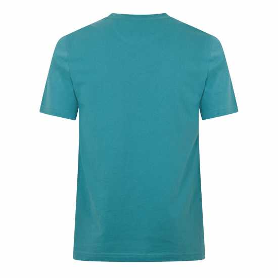 Farah Men's Harrow SS T-Shirt Aqua Green 395 