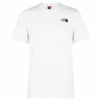 The North Face Simple Dome T-Shirt FN4 Бяло The North Face Mens