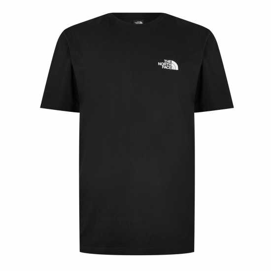The North Face Simple Dome T-Shirt JK3 Черен The North Face Mens