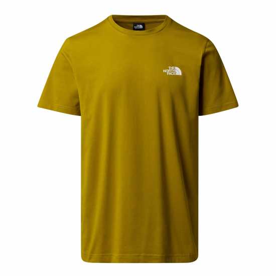 Мъжка Риза The North Face Regular Fit Simple Dome T-Shirt Mens Deep Dijon 