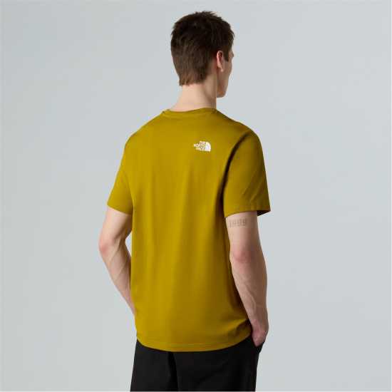 Мъжка Риза The North Face Regular Fit Simple Dome T-Shirt Mens Deep Dijon 