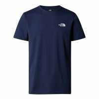 The North Face Simple Dome T-Shirt Summit Navy The North Face Mens