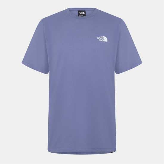 Мъжка Риза The North Face Regular Fit Simple Dome T-Shirt Mens Сумрак Галактика 