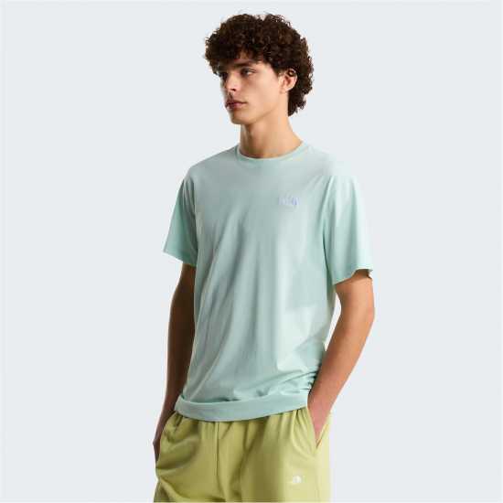 Мъжка Риза The North Face Regular Fit Simple Dome T-Shirt Mens Opal Frost 