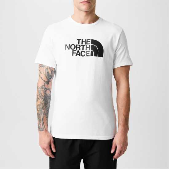 Мъжка Риза The North Face Regular Fit Short Sleeve T-Shirt Mens FN4 Бяло Мъжка Риза The North Face Regular Fit Short Sleeve T-Shirt Mens FN4 Бяло