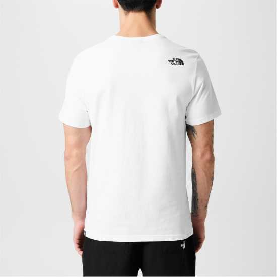 Мъжка Риза The North Face Regular Fit Short Sleeve T-Shirt Mens FN4 Бяло Мъжка Риза The North Face Regular Fit Short Sleeve T-Shirt Mens FN4 Бяло