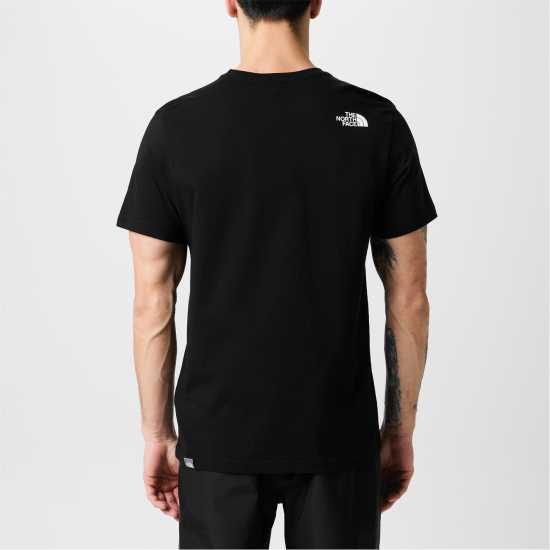 Мъжка Риза The North Face Regular Fit Short Sleeve T-Shirt Mens JK3 Черен Мъжка Риза The North Face Regular Fit Short Sleeve T-Shirt Mens JK3 Черен
