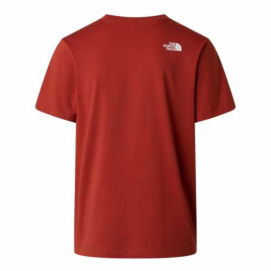 Мъжка Риза The North Face Regular Fit Short Sleeve T-Shirt Mens Iron Clay Мъжка Риза The North Face Regular Fit Short Sleeve T-Shirt Mens Iron Clay