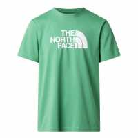 Мъжка Риза The North Face Regular Fit Short Sleeve T-Shirt Mens Dimmed Algae 