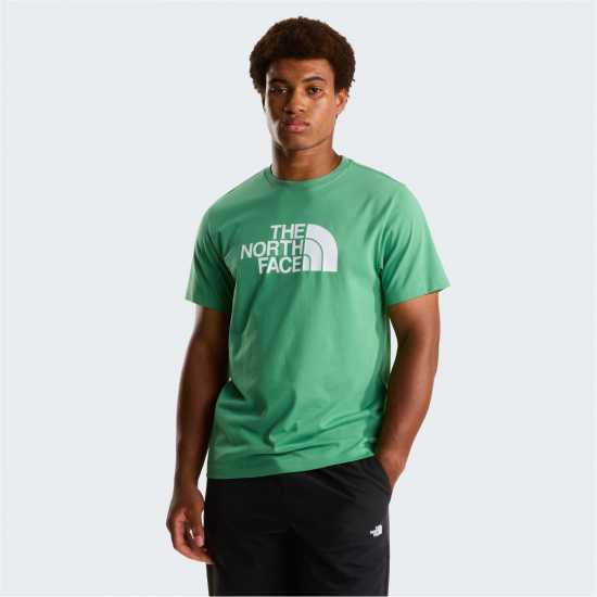Мъжка Риза The North Face Regular Fit Short Sleeve T-Shirt Mens Dimmed Algae Мъжка Риза The North Face Regular Fit Short Sleeve T-Shirt Mens Dimmed Algae