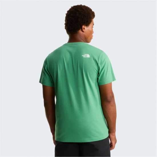 Мъжка Риза The North Face Regular Fit Short Sleeve T-Shirt Mens Dimmed Algae Мъжка Риза The North Face Regular Fit Short Sleeve T-Shirt Mens Dimmed Algae