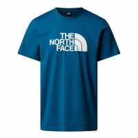 Мъжка Риза The North Face Regular Fit Short Sleeve T-Shirt Mens Mineral Blue Мъжки тениски и фланелки