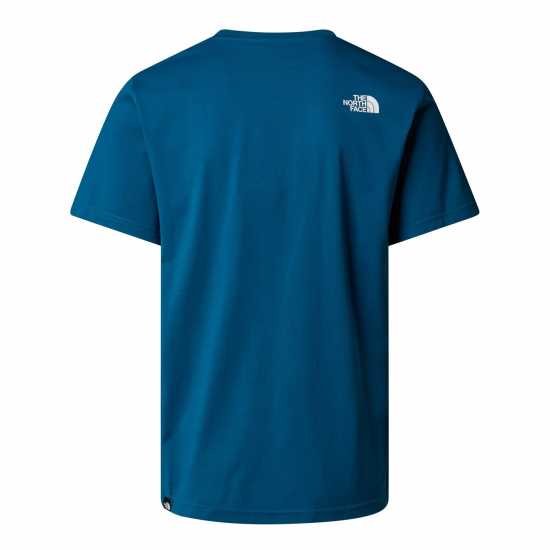 Мъжки тениски и фланелки Мъжка Риза The North Face Regular Fit Short Sleeve T-Shirt Mens Mineral Blue Мъжка Риза The North Face Regular Fit Short Sleeve T-Shirt Mens Mineral Blue Мъжки тениски и фланелки