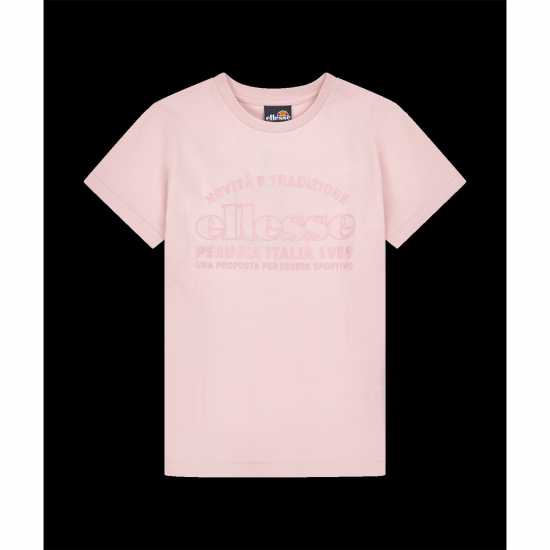 Ellesse Marghera J T Jn43 Light Pink Детски тениски и фланелки