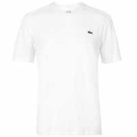 Lacoste Тениска Logo T Shirt White 001 