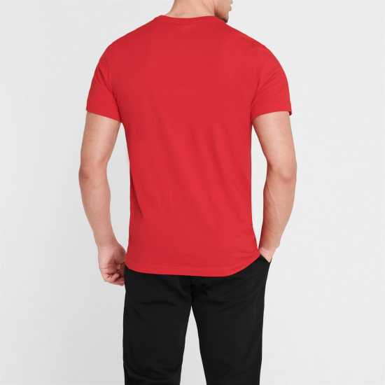Lacoste Тениска Logo T Shirt Red 240 Holiday Essentials