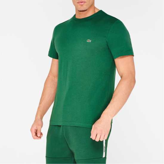 Lacoste Тениска Logo T Shirt Green 132 Holiday Essentials