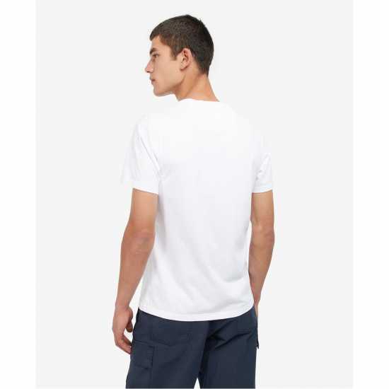 Barbour Coundon Graphic T-Shirt White 