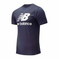 New Balance Тениска Stack Logo T Shirt Eclipse Мъжки ризи