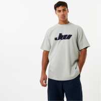 Тениска С Лого Jack Wills Blur Logo Tee  Мъжки ризи