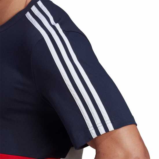Adidas Мъжка Риза Essential Colour Block T-Shirt Mens  Мъжки тениски и фланелки