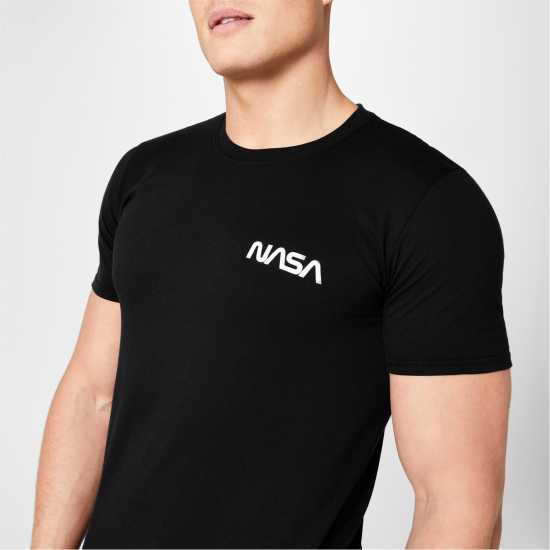 Official Мъжка Тениска Classic Logo Nasa T Shirt Mens  - Мъжки ризи