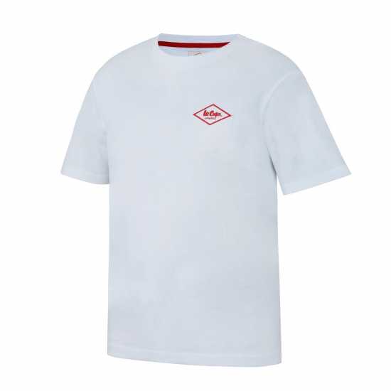 Мъжки тениски и фланелки Lee Cooper Мъжка Тениска Essentials Crew Neck T Shirt Mens Бяло Lee Cooper Мъжка Тениска Essentials Crew Neck T Shirt Mens Бяло Мъжки тениски и фланелки