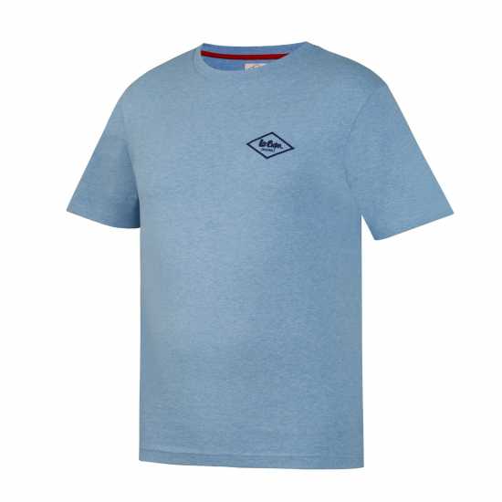 Мъжки тениски и фланелки Lee Cooper Мъжка Тениска Essentials Crew Neck T Shirt Mens Небесно син марл Lee Cooper Мъжка Тениска Essentials Crew Neck T Shirt Mens Небесно син марл Мъжки тениски и фланелки
